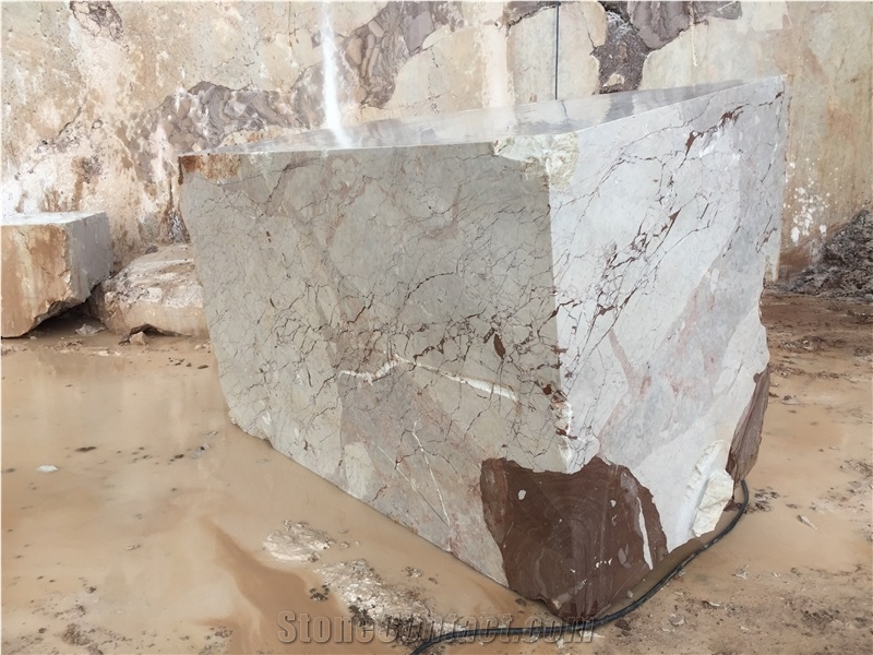 Sarrancolin Grey Marble Blocks