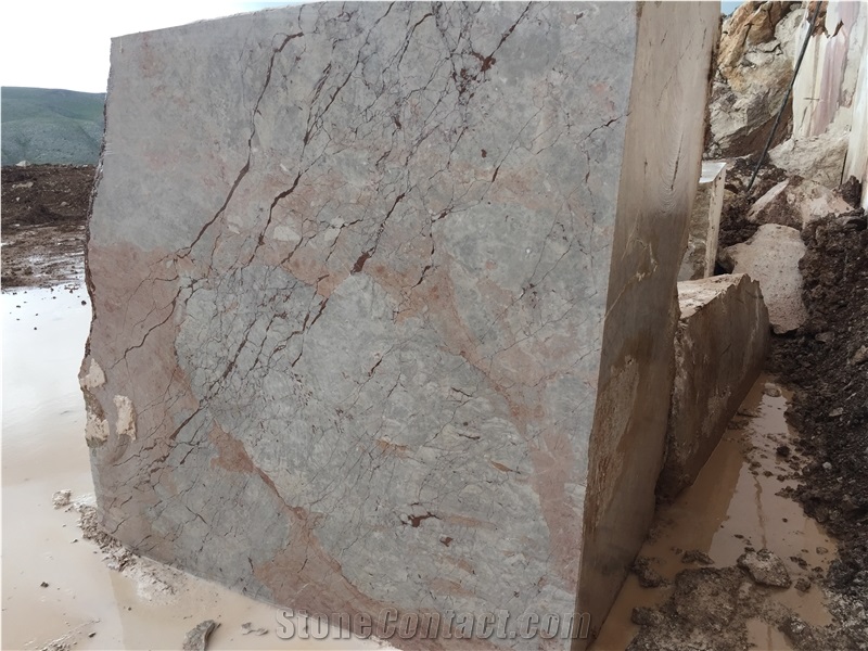 Sarrancolin Grey Marble Blocks