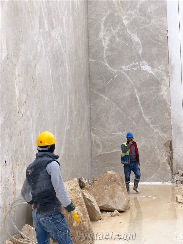 Grey Breccia Marble Quarry