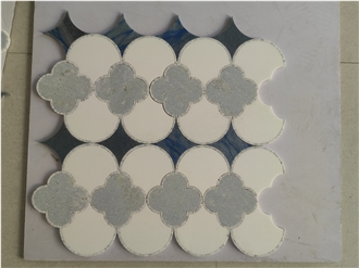 Blue Celeste Marble Inlay Mosaic Design