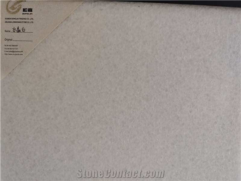 Crystal White Marble Tiles