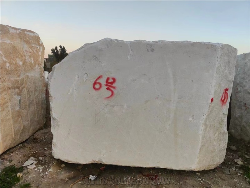 Large Chinese Classic White Marble Blocks,Hot Sale