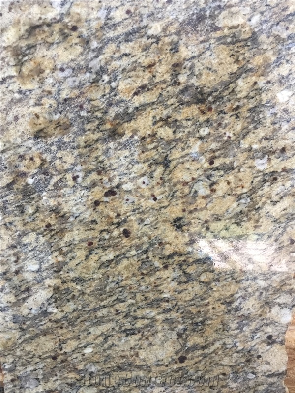 Ouro Brazil Granite Polished Slabs, Wall& Floor Tile