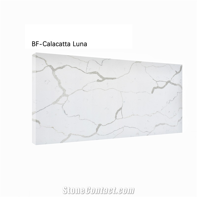 BF-Calacatta Luna Quartz Slabs
