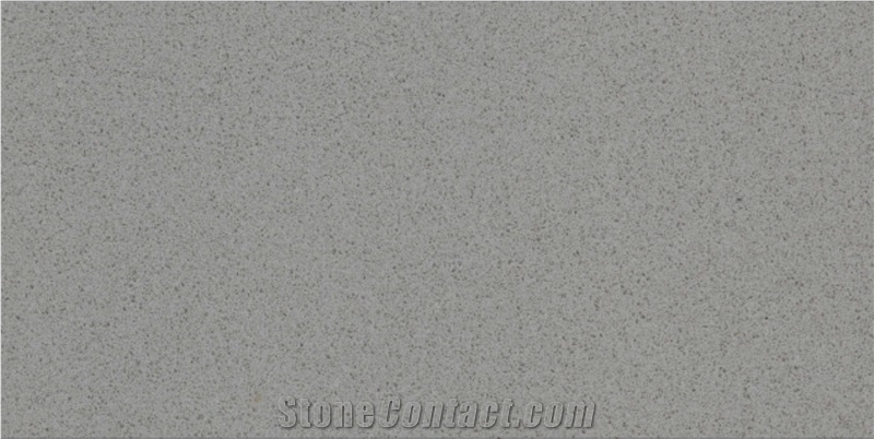 China Cement Grey Quartz Slabs