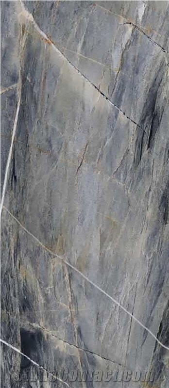 Feather Blue Sintered Stone Slabs