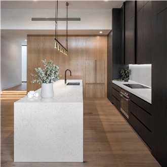 Glacier Concrete Quartz Slabs