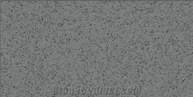 Grey Light Quartz Slabs