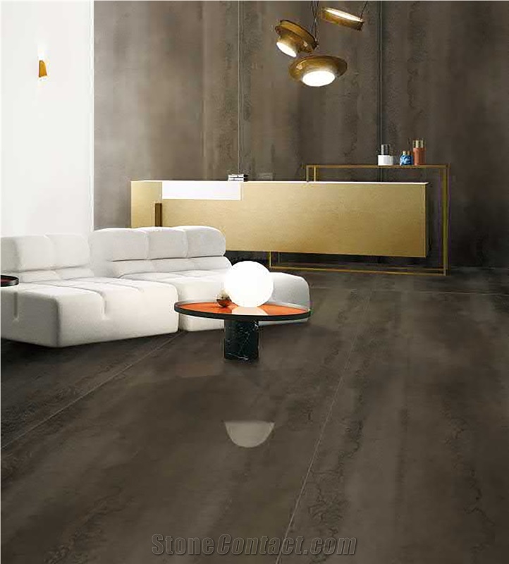Mexico Silvery Brown Sintered Stone Slabs