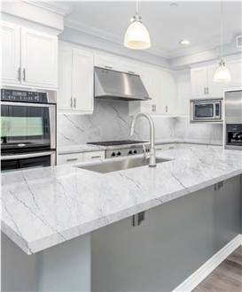Silver Coast  Quartz Slabs
