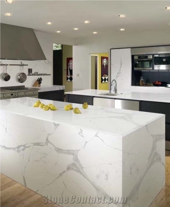 Statuario Classico Quartz Slabs