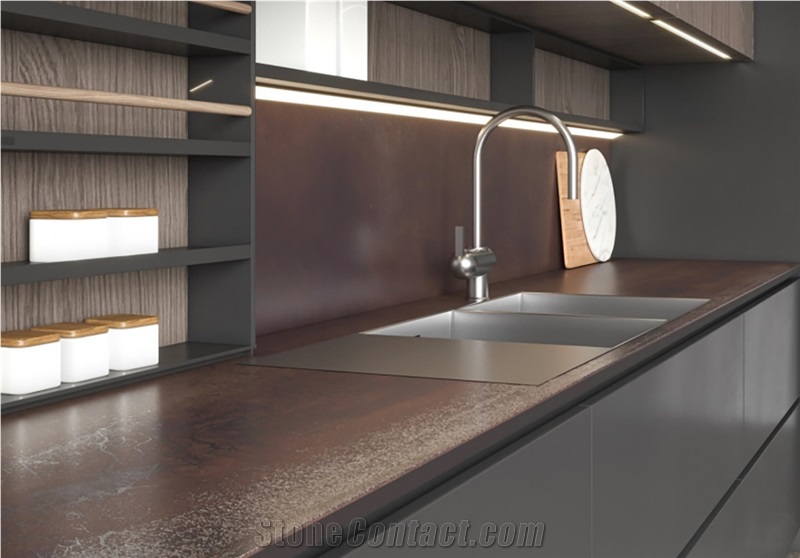 TITANIUM BROWN  Sintered Stone Slabs