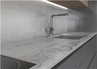 TITANIUM SILVERY GREY  Sintered Stone Slabs