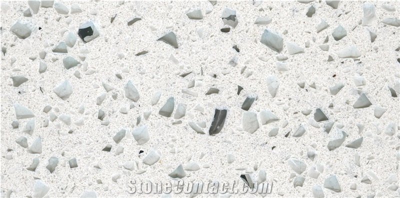 White Crystal  Quartz Slabs