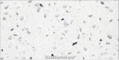 White Grey Quartz Slabs