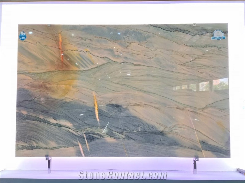 Cristallo Del Mare Quartzite Slabs