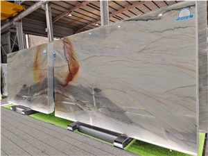 Cristallo Del Mare Quartzite Slabs
