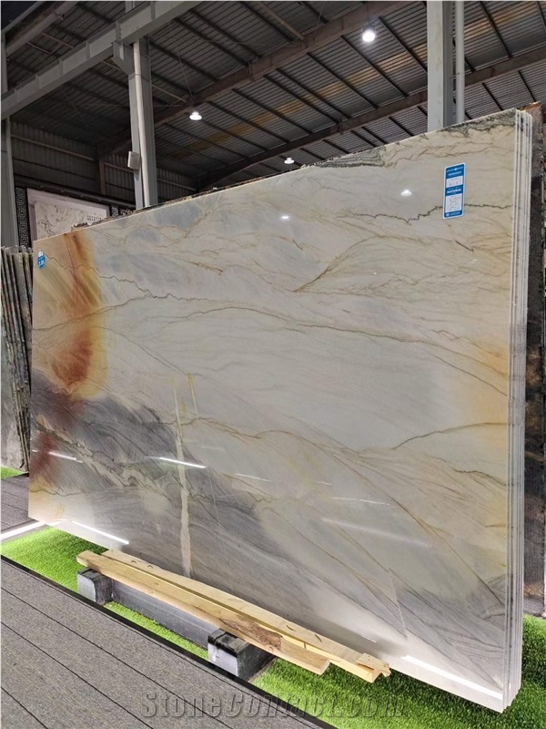 Cristallo Del Mare Quartzite Slabs