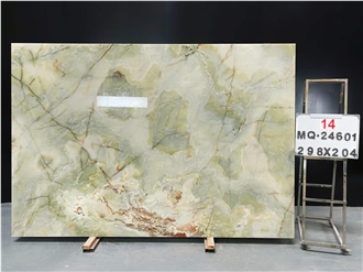 Green Onyx Slabs Polished