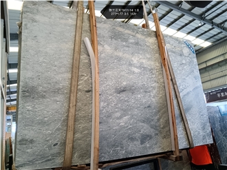 Light Grey Starry Sky Marble Slabs