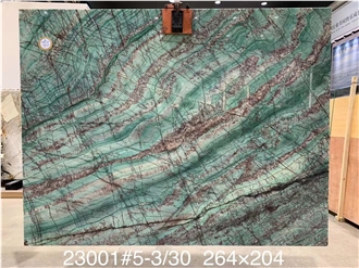 Luxury Amazon Green Quartzite Slabs