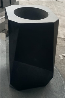 Absolute Black Granite Vase Urns Absolute Black Granite Vase Urns