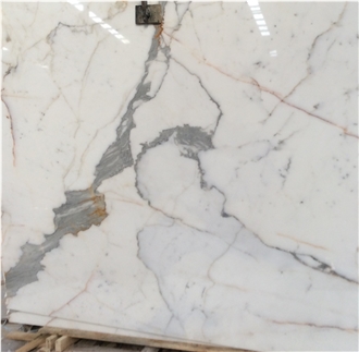Calacatta Gold Artificial Stone Slabs Smooth And Flat