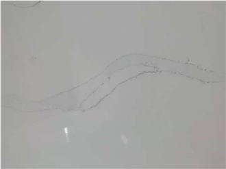 Pure Artificial Pinkish White Quartz Slabs