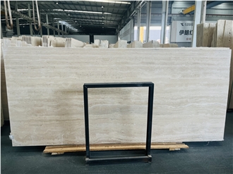 Italy Roman Travertine - Travertino Romano Bianco Slabs