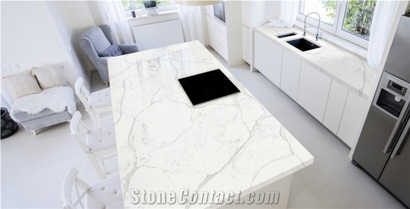 Calacatta White Vietnam  Engineered Stone Slabs