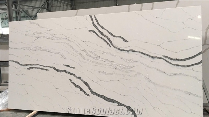Calacatta White Vietnam  Engineered Stone Slabs
