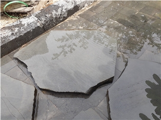 BASALT NATURE D400 ~ 500 * 50MM Slabs From VIETNAM