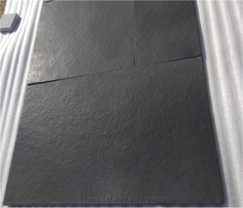 Cuddapah Black Limestone Slabs, Tiles