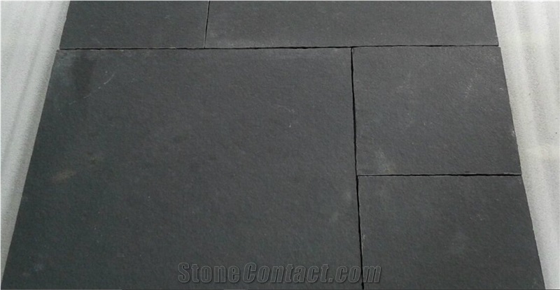 Cuddapah Black Limestone Slabs, Tiles
