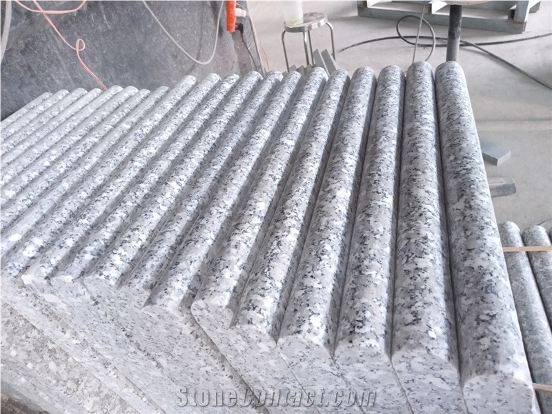 Light/Dark Grey Granite Pool Coping Bullnose