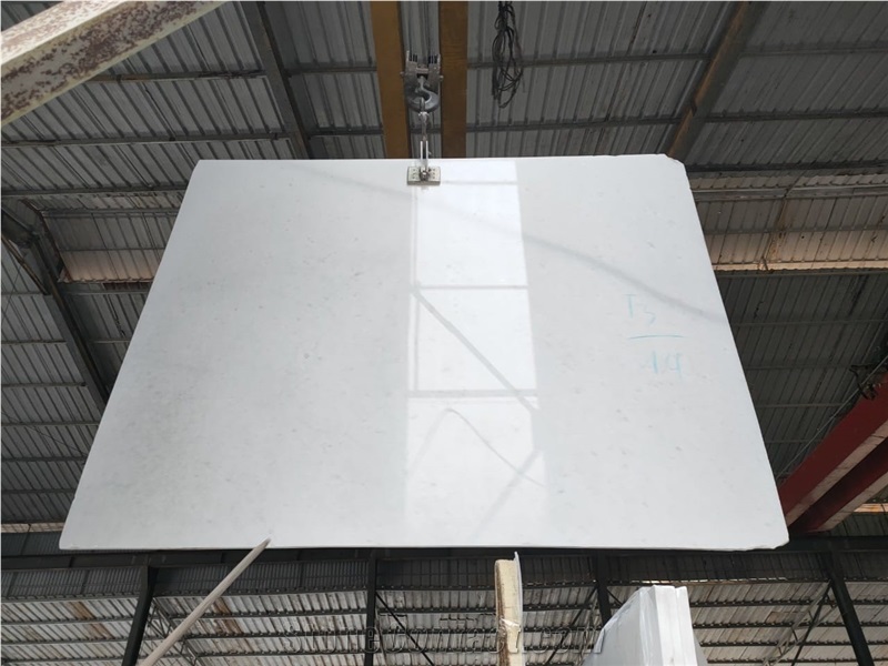 Pure White Marble Polished Slabs