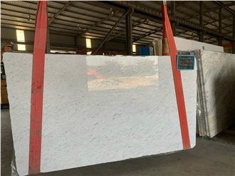 Pure White Marble Polished Slabs