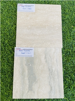 Silver Ocean Travertine Filled Honed Slabs