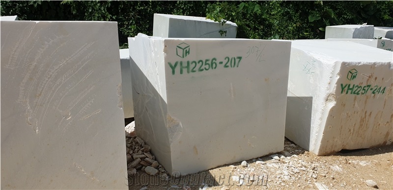 Snow White Marble Blocks