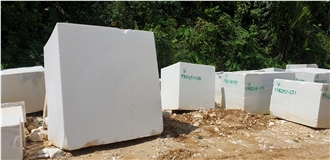 Snow White Marble Blocks