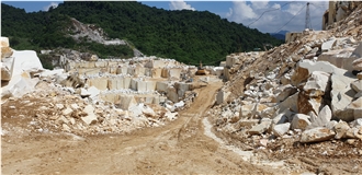 Snow White Marble Blocks