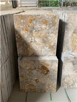 Vietnam Golden Marble, Lemon Marble Slabs