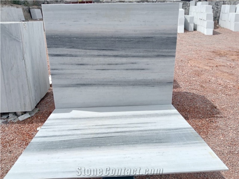 White Marble With Vein Tiles