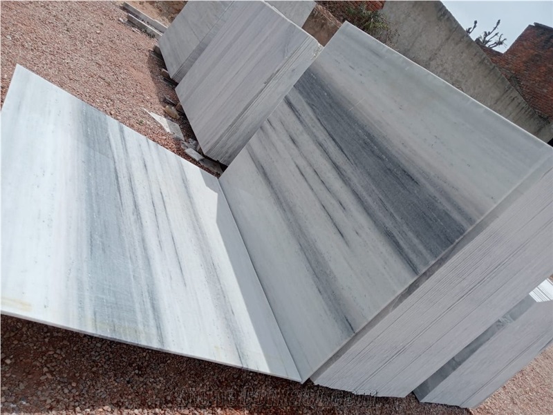 White Marble With Vein Tiles