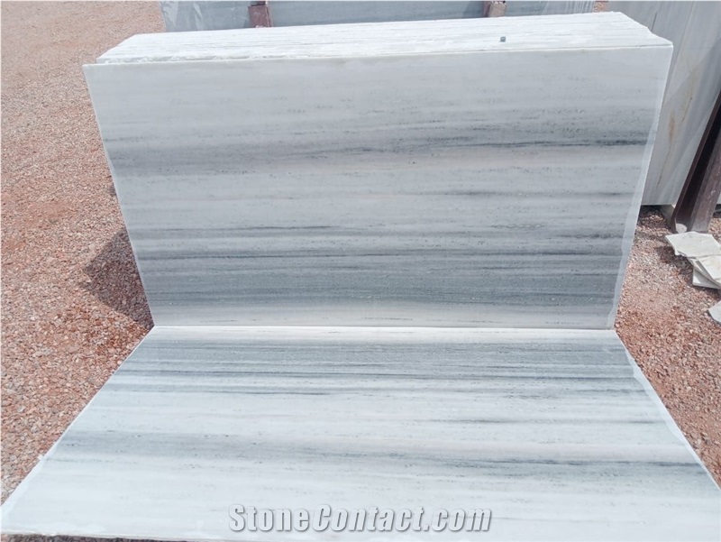 White Marble With Vein Tiles