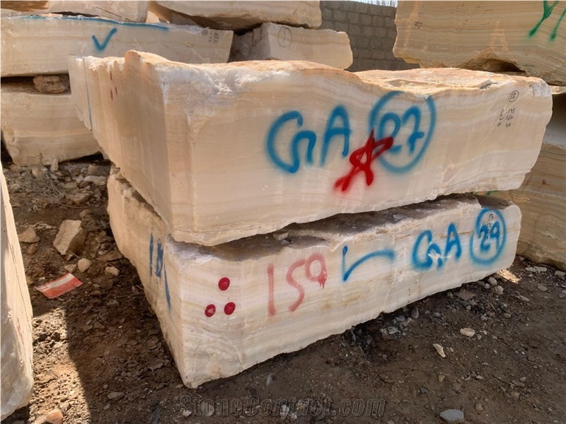 White Onyx  Blocks