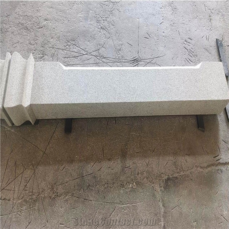 Beige Granite Door Frame Carved Doorcase