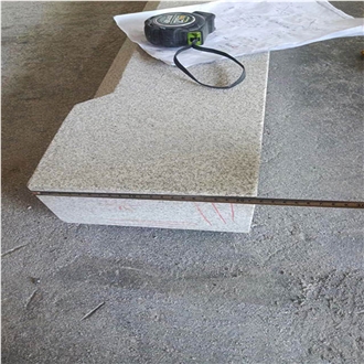 Beige Granite Door Frame Carved Doorcase