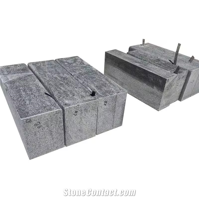Black Granite Roadside Stone Edging Kerbs