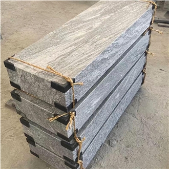 Cheap Juparana G302 Flamed Granite Non-Slip Stone Block Deck Steps